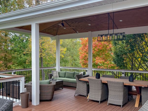 Professional Deck Enclosure Construction